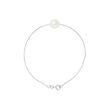 Bracciale - Perla coltivata - Diametro 8-9 mm Bianca - Argento