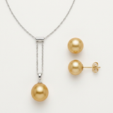 Duo Dorée — Collier & Boucles