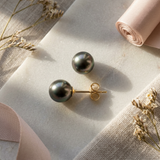Orecchini in oro e perle di Tahiti | Amy