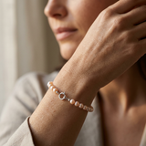 Bracciale di perle coltivate rosa | Esmeralda