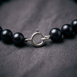 Bracciale rotondo con perle coltivate 4-5 mm Nera Tahiti - Gioielli da donna