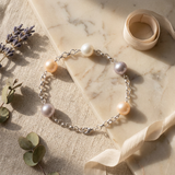 Bracciale di perle coltivate multicolori | Nina