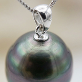 Collana- Perla di Tahiti- Cerchio 11-12 mm- Gioielli da donna