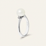Anello in oro e perla di Tahiti | Alessandra