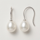 Orecchini di perle coltivate bianche | Diana