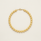 Bracciale portafortuna - Perla d'acqua dolce - Rotonda 5-6 mm Oro