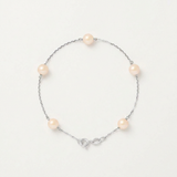 Bracciale Perle Cutlure Rotonde 6-7 mm Rosa