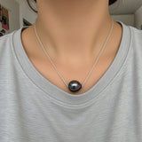 Collana di perle di Tahiti in oro bianco | Ashley
