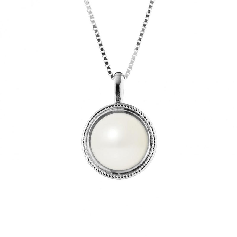 Collana di perle in argento | Morgan