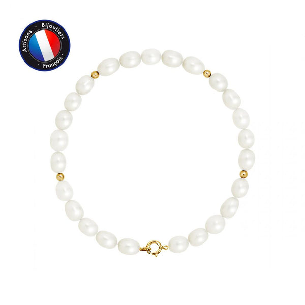 Bracciale in oro con perle coltivate | Marta