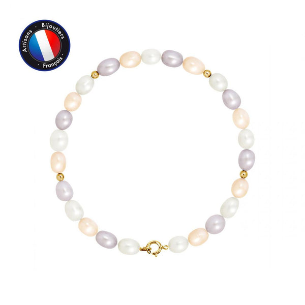 Bracciale con perle coltivate in oro | Marta