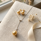 Duo Dorée — Collier & Boucles