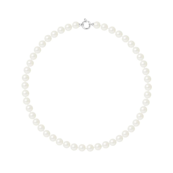 Collana di perle Cutlure - Diametro 8-9 mm Bianco - Gioielli da donna