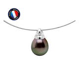 Collana - Perla di Tahiti - Bottone da 8-9 mm - Gioielli da donna