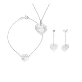 Set completo “Cuore SWAROVSKI”.