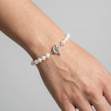Bracciale Perle Cutlure Rotonde 7-8 mm Bianco Naturale