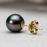 Orecchini in oro e perle di Tahiti | Amy
