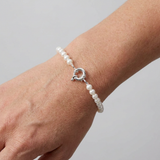 Bracciale di perle coltivate bianche | Esme