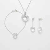 Set completo “Cuore SWAROVSKI”.