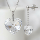 Set completo “Cuore SWAROVSKI”.