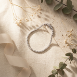 Bracciale “Diamond River” con ossidi di zirconio