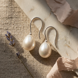 Orecchini di perle coltivate bianche | Diana