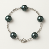Bracciale - Perle coltivate di Tahiti - Diametro 9-10 mm - Gioielli da donna