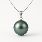 Collana- Perla di Tahiti- Cerchio 11-12 mm- Gioielli da donna