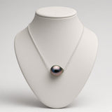 Collana di perle di Tahiti in oro bianco | Ashley