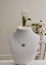 Collana di perle di Tahiti in oro bianco | Orsolina